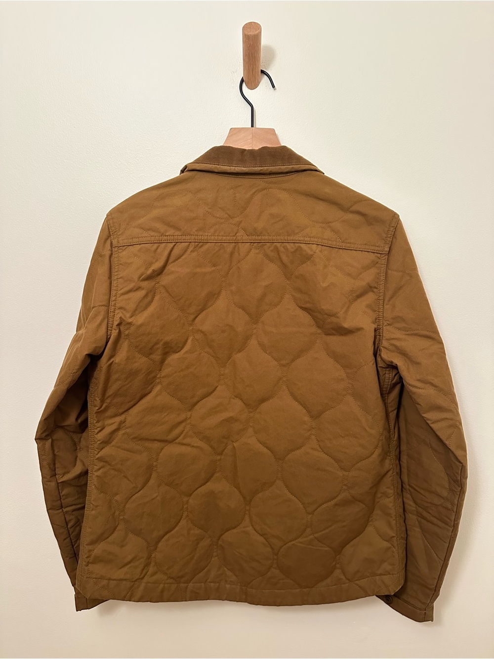 Taylor Stitch Vertical Jacket British Khaki Dry Wax - Picture 5 of 6